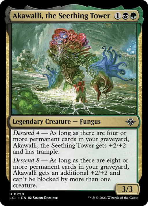 Akawalli the Seething Tower [The Lost Caverns of Ixalan] - MTG Single