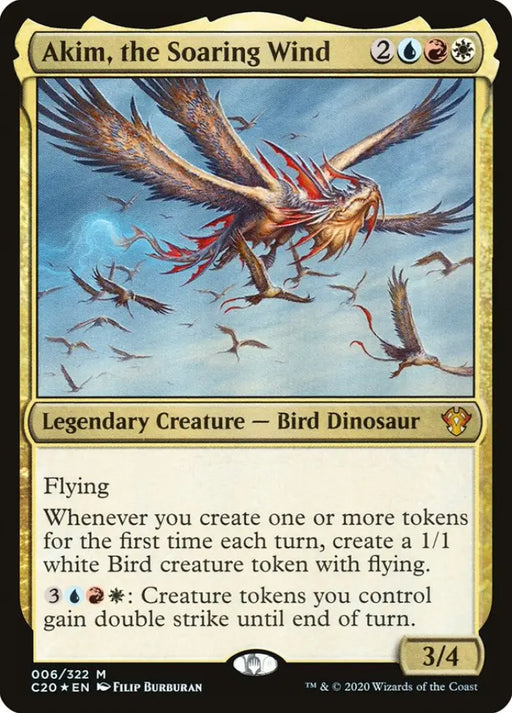 Akim the Soaring Wind [Commander 2020] - MTG Single