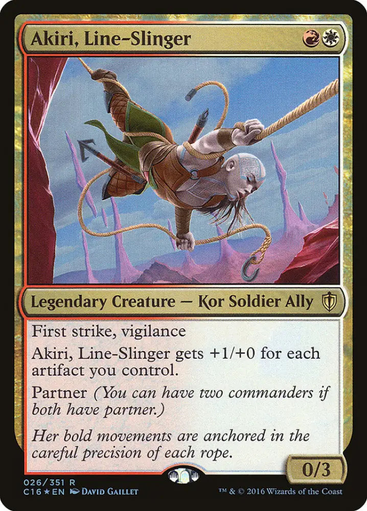 Akiri Line-Slinger [Commander 2016] - MTG Single