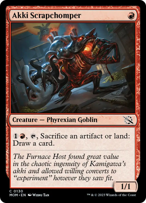 Akki Scrapchomper [March of the Machine] - MTG Single