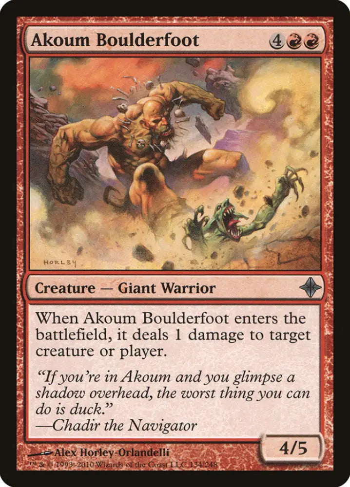 Akoum Boulderfoot [Rise of the Eldrazi] - MTG Single