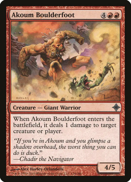 Akoum Boulderfoot [Rise of the Eldrazi] - MTG Single