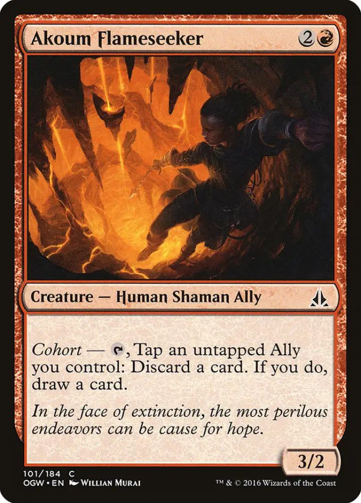 Akoum Flameseeker [Oath of the Gatewatch] - MTG Single