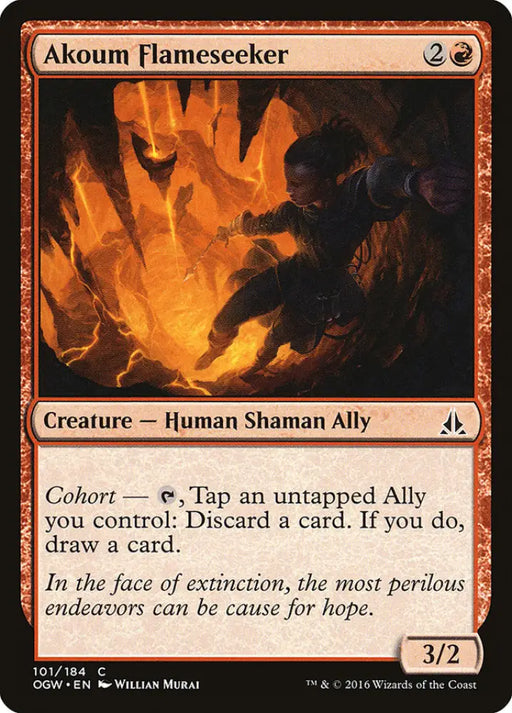 Akoum Flameseeker [Oath of the Gatewatch] - MTG Single