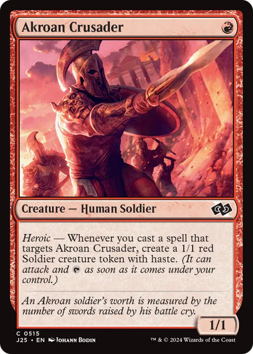 Akroan Crusader [Foundations Jumpstart] - MTG Single