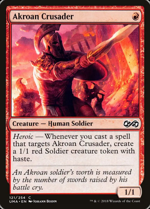 Akroan Crusader [Ultimate Masters] - MTG Single