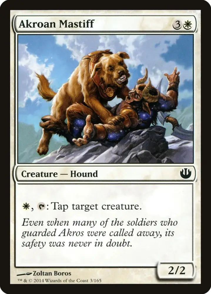 Akroan Mastiff [Journey into Nyx] - MTG Single