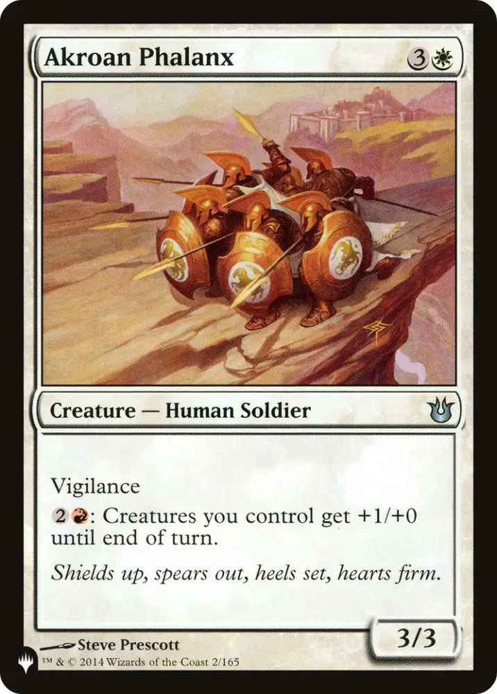 Akroan Phalanx [The List] - MTG Single