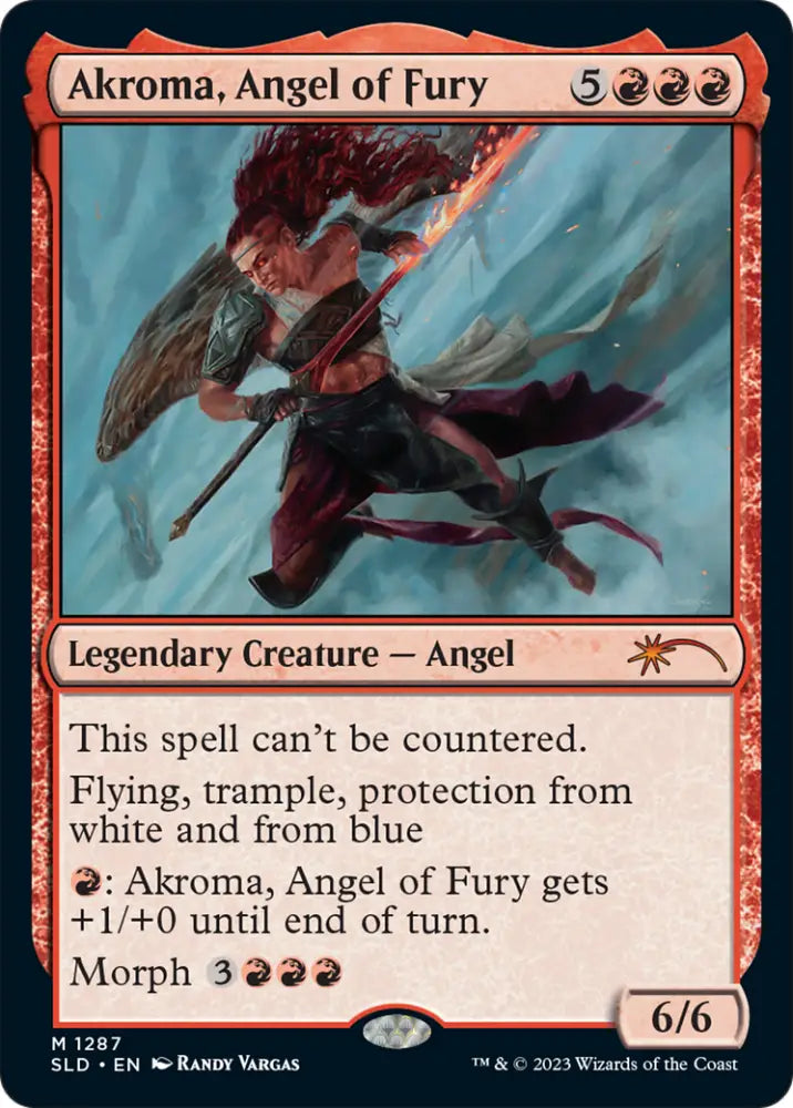 Akroma Angel of Fury [Secret Lair Drop Series] - MTG Single