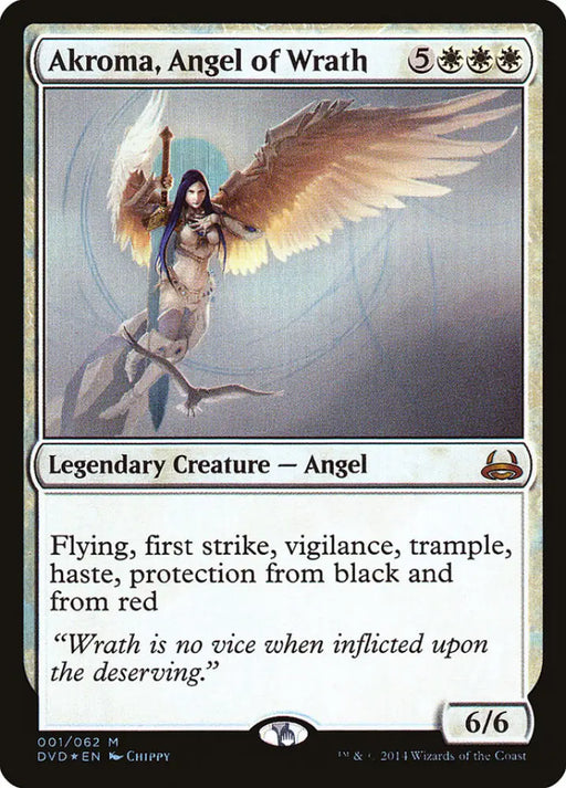 Akroma Angel of Wrath (Divine vs. Demonic) [Duel Decks Anthology] - MTG Single