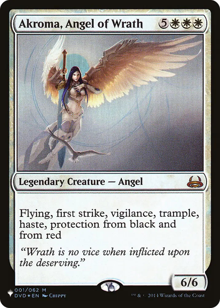 Akroma Angel of Wrath [The List] - MTG Single