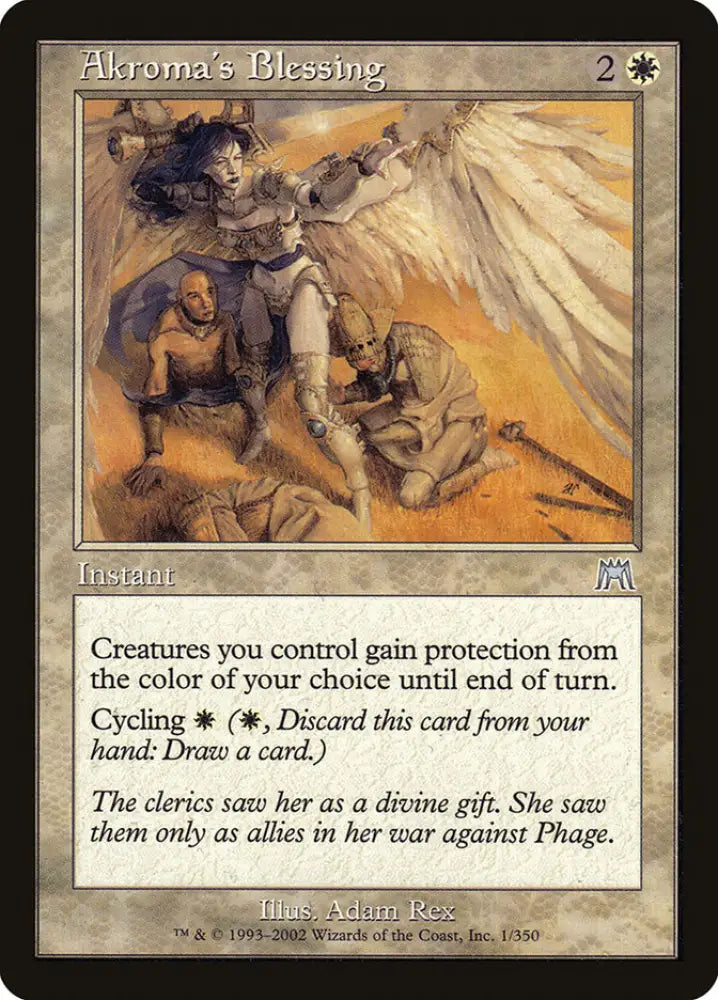Akroma’s Blessing [Onslaught] - MTG Single