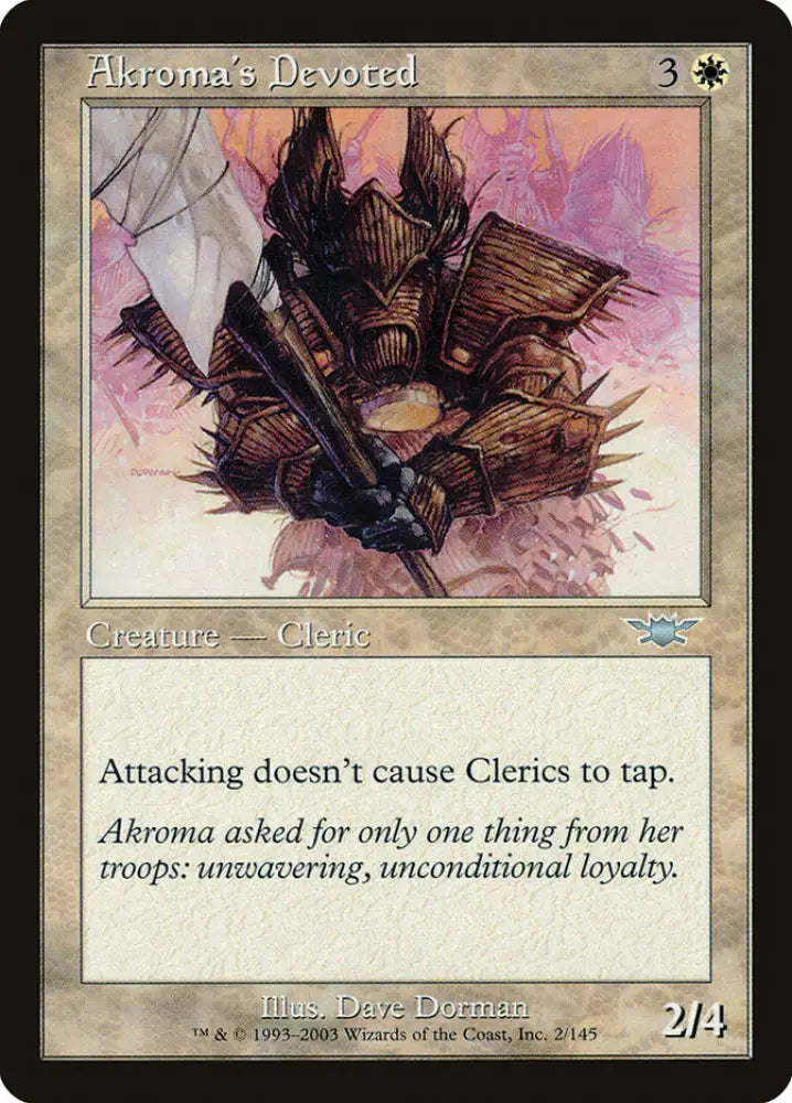 Akroma’s Devoted [Legions] - MTG Single