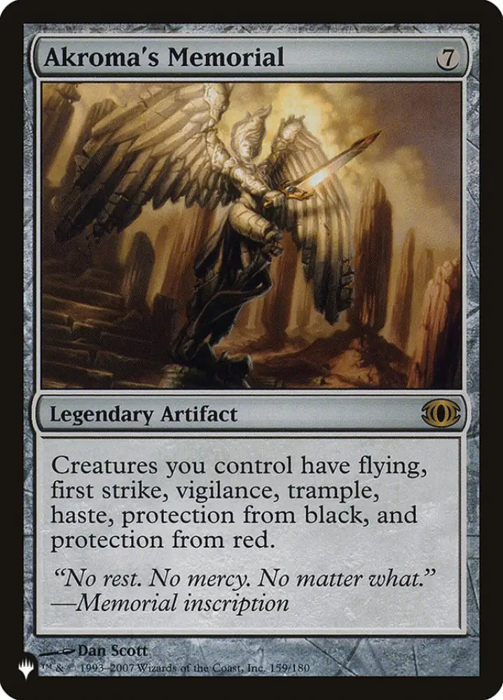 Akroma’s Memorial [The List] - MTG Single