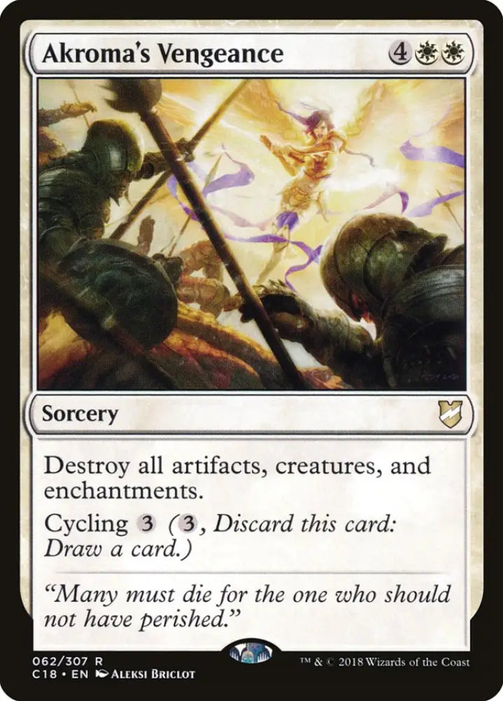 Akroma’s Vengeance [Commander 2018] - MTG Single