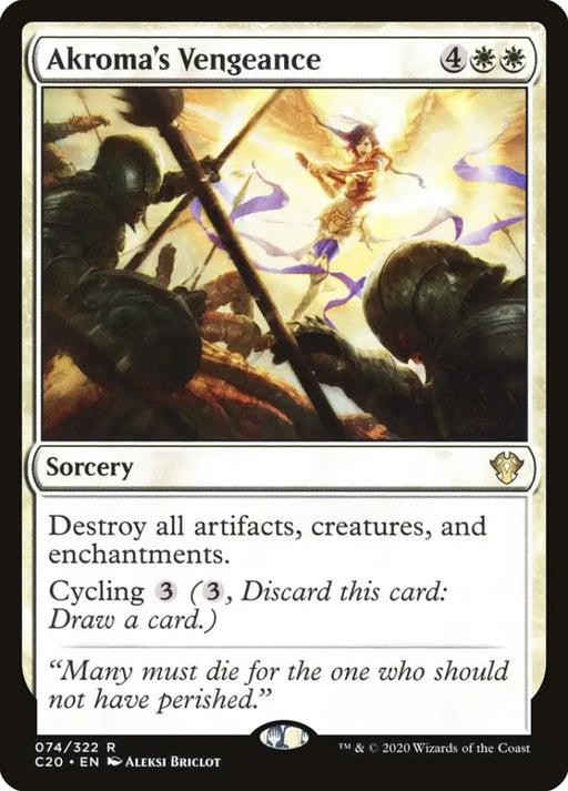 Akroma’s Vengeance [Commander 2020] - MTG Single