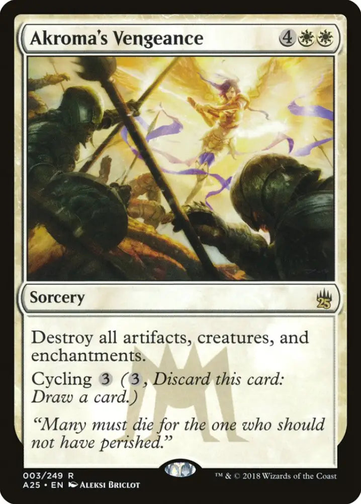 Akroma’s Vengeance [Masters 25] - MTG Single