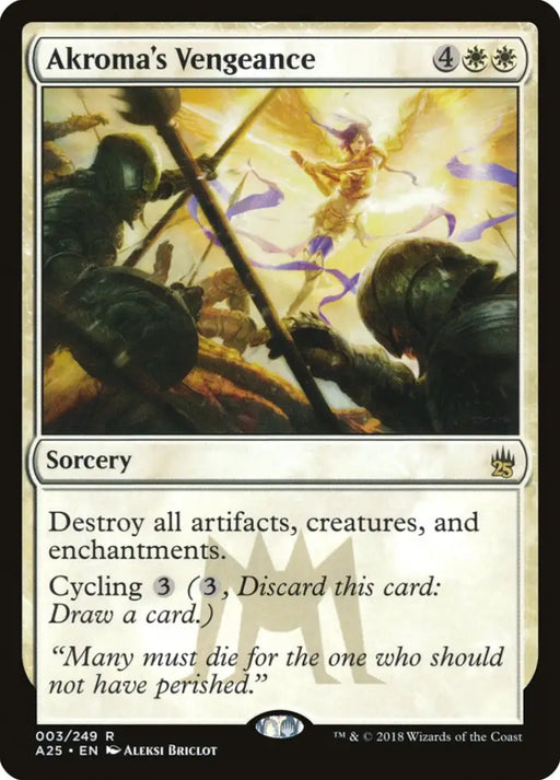 Akroma’s Vengeance [Masters 25] - MTG Single