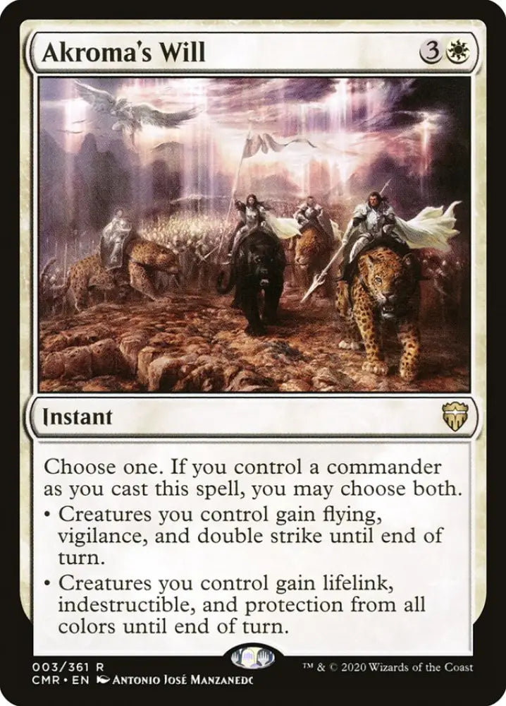 Akroma’s Will [Commander Legends] - MTG Single