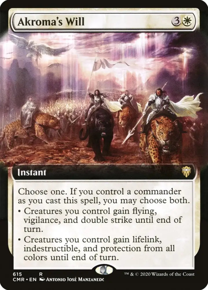 Akroma’s Will (Extended Art) [Commander Legends] - MTG Single