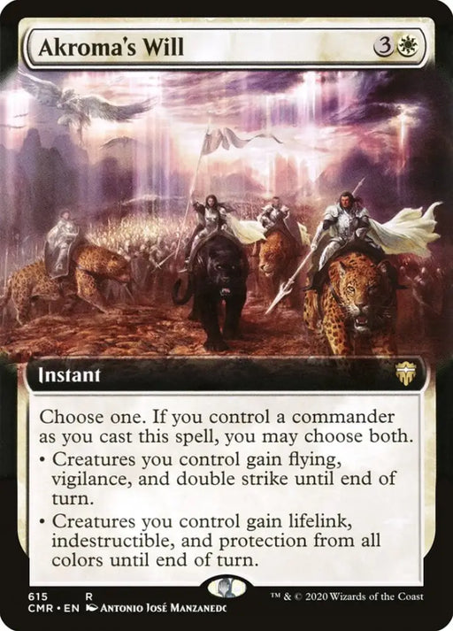 Akroma’s Will (Extended Art) [Commander Legends] - MTG Single