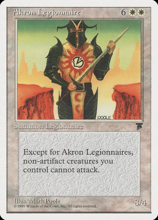 Akron Legionnaire [Chronicles] - MTG Single