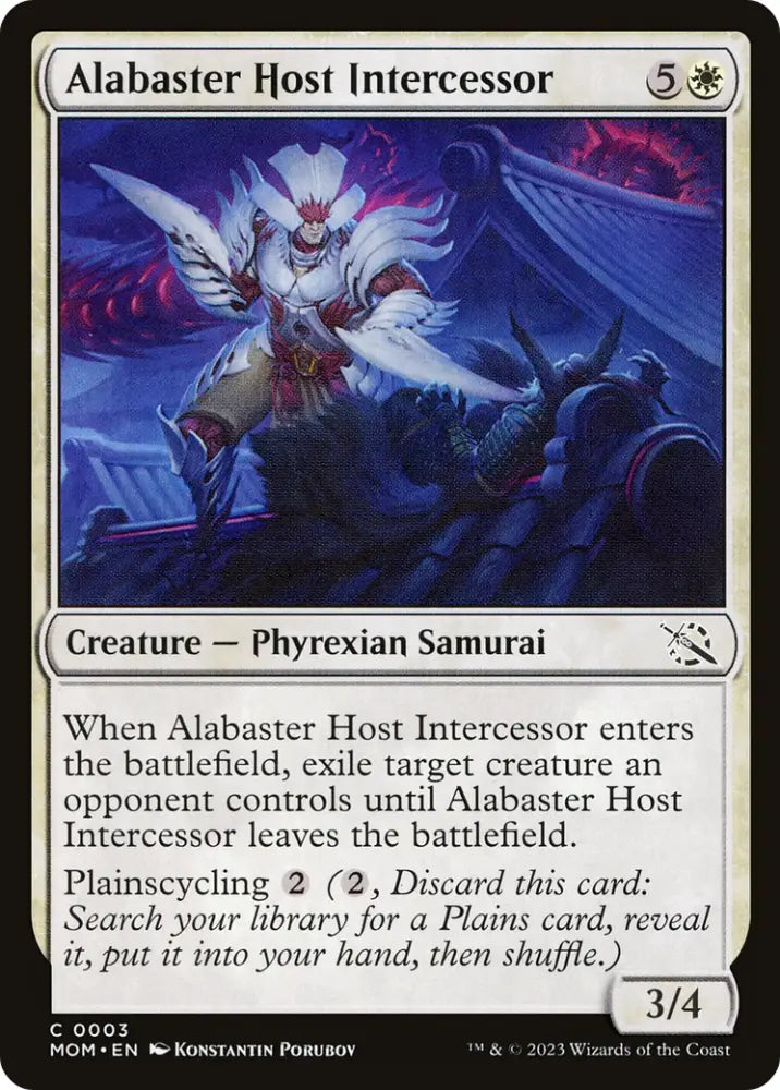Alabaster Host Intercessor [March of the Machine] - MTG Single
