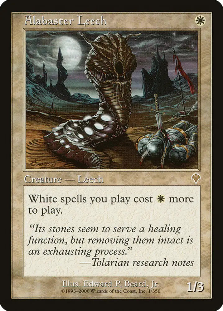 Alabaster Leech [Invasion] - MTG Single