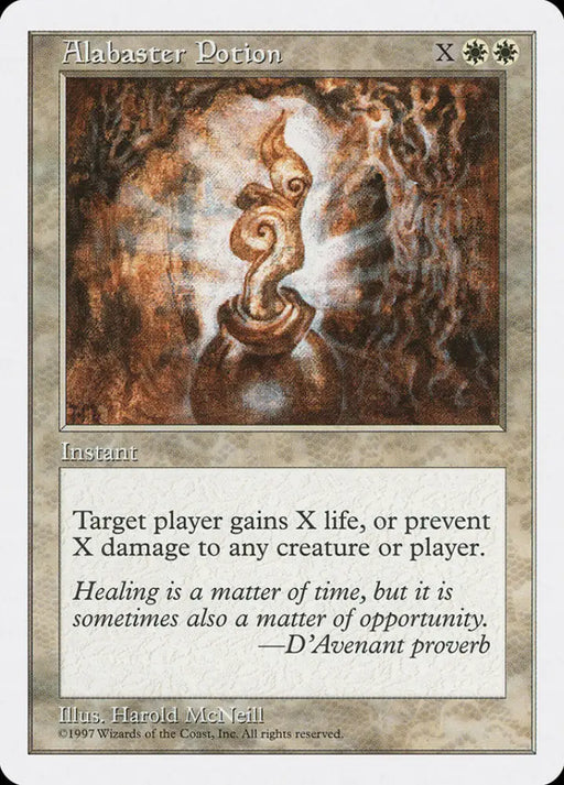 Alabaster Potion [Fifth Edition] - MTG Single