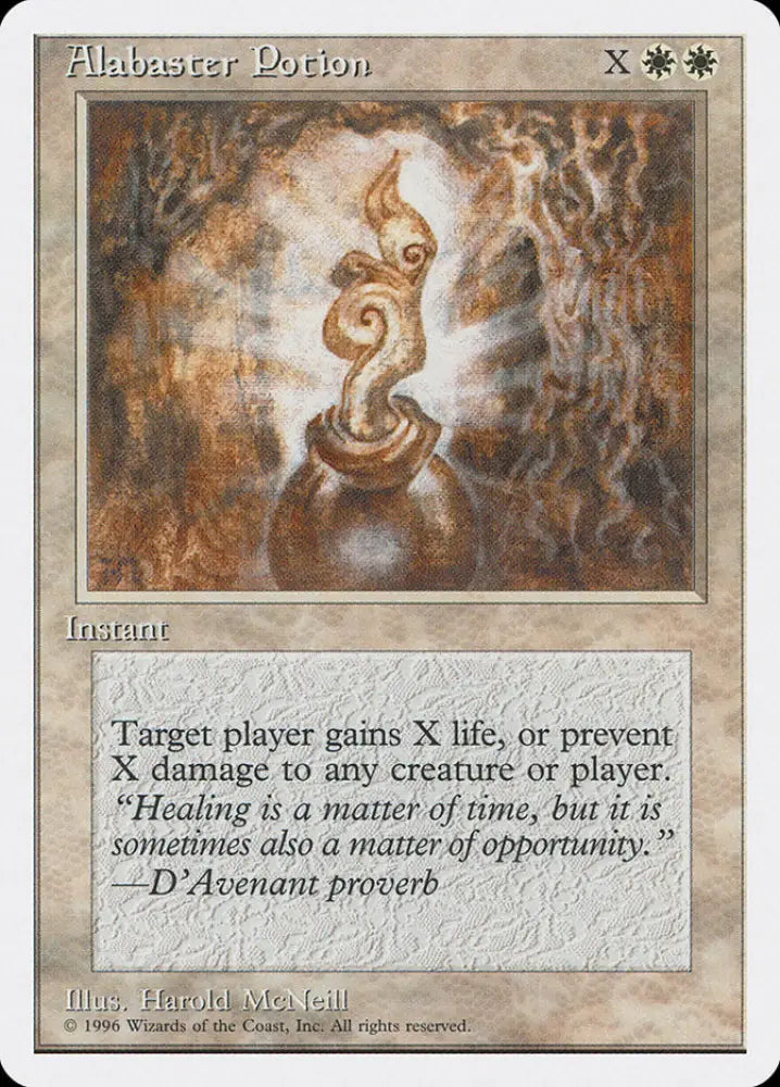 Alabaster Potion [Introductory Two-Player Set] - MTG Single