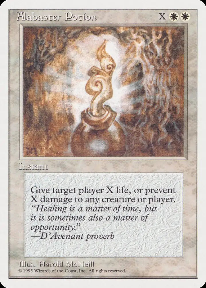 Alabaster Potion [Rivals Quick Start Set] - MTG Single