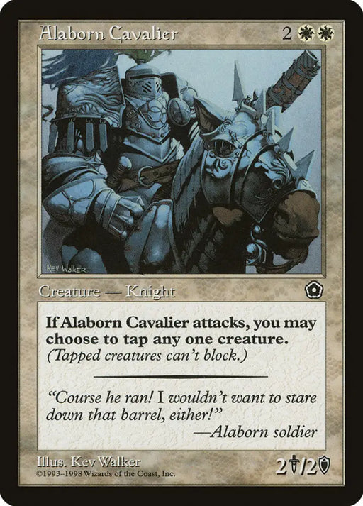 Alaborn Cavalier [Portal Second Age] - MTG Single