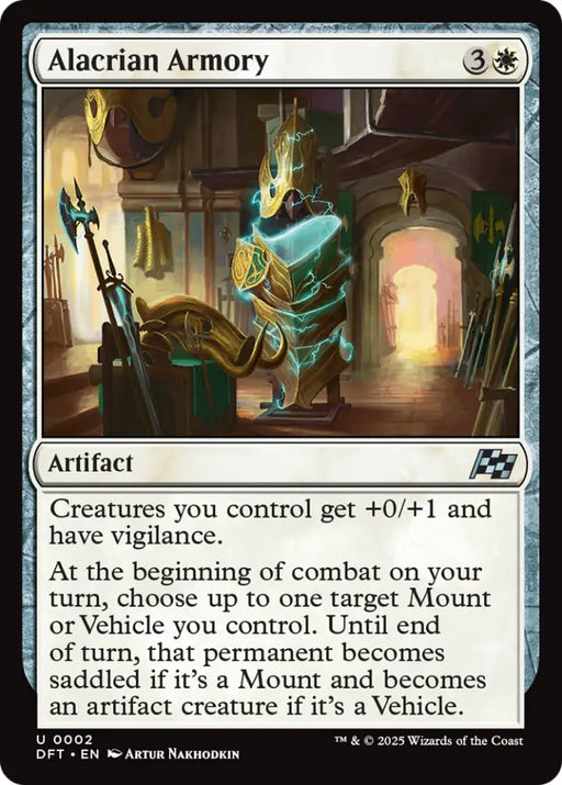 Alacrian Armory [Aetherdrift] - MTG Single