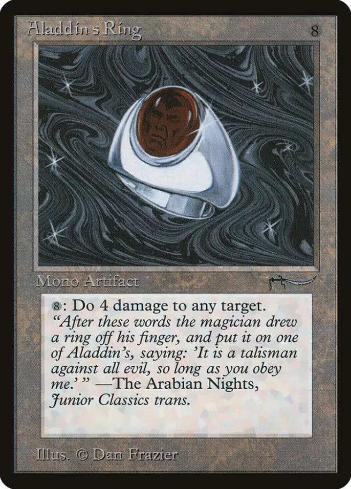 Aladdin’s Ring [Arabian Nights] - MTG Single