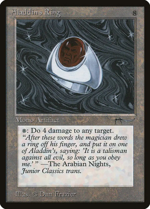 Aladdin’s Ring [Arabian Nights] - MTG Single