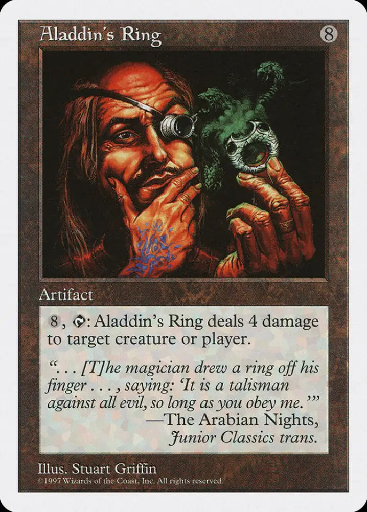 Aladdin’s Ring [Fifth Edition] - MTG Single