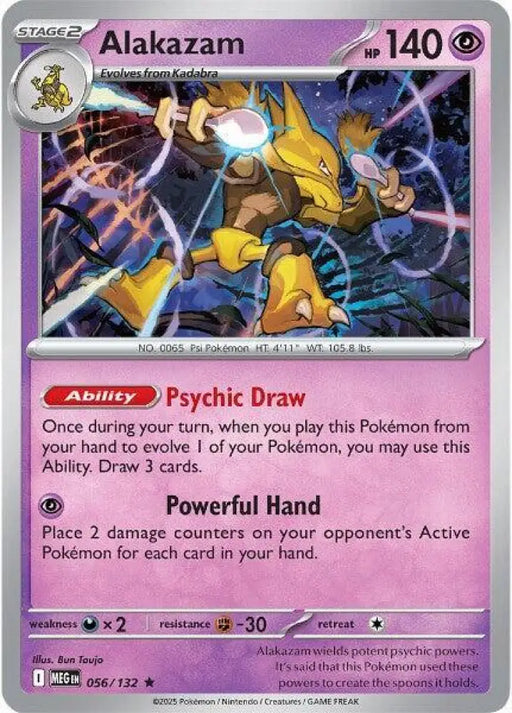 Alakazam (056/132) [ME01: Mega Evolution]