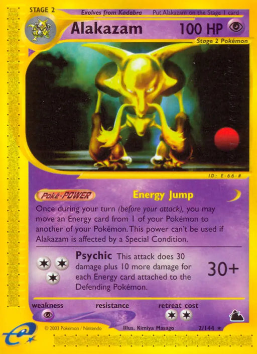 Alakazam (2/144) [Skyridge] - Pokemon Single