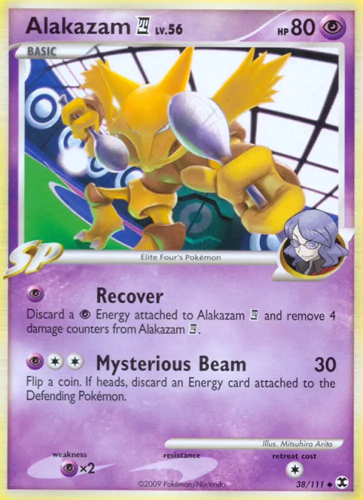 Alakazam (38/111) [Platinum: Rising Rivals] - Pokemon Single