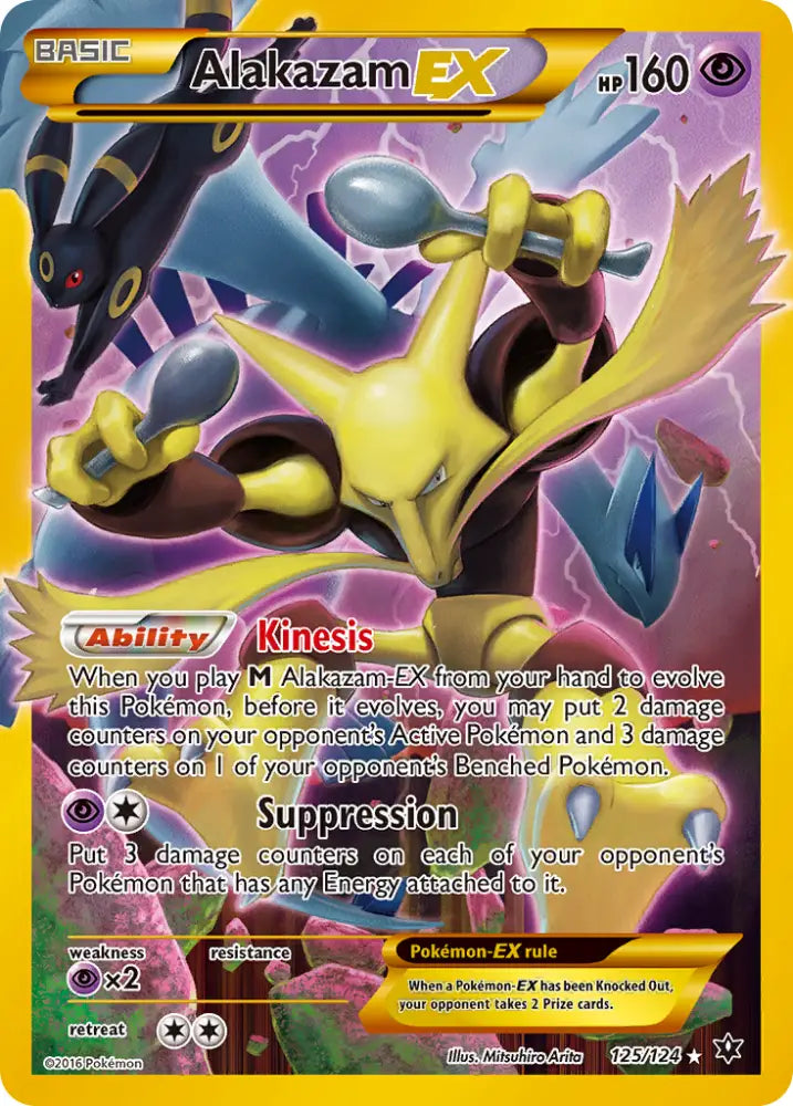 Alakazam EX (125/124) [XY: Fates Collide] - Pokemon Single