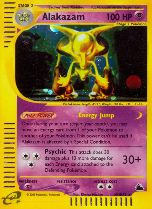 Alakazam (H1/H32) [Skyridge] - Pokemon Single