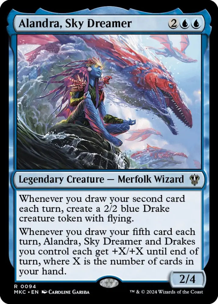 Alandra Sky Dreamer [Murders at Karlov Manor Commander] - MTG Single