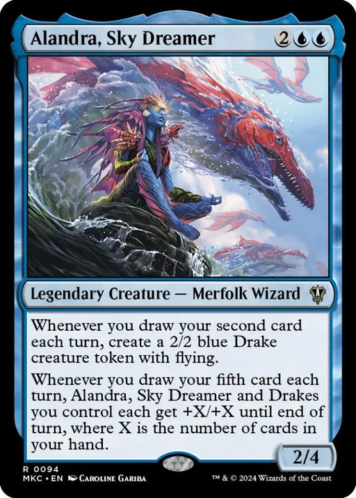 Alandra Sky Dreamer [Murders at Karlov Manor Commander] - MTG Single