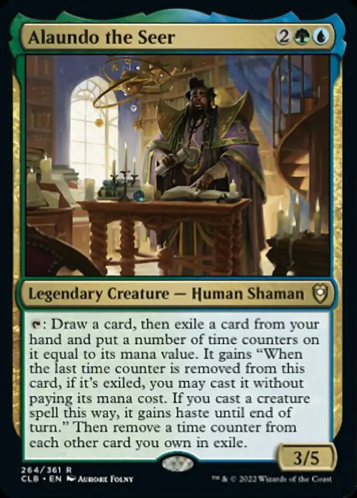 Alaundo the Seer [Commander Legends: Battle for Baldur’s Gate] - MTG Single