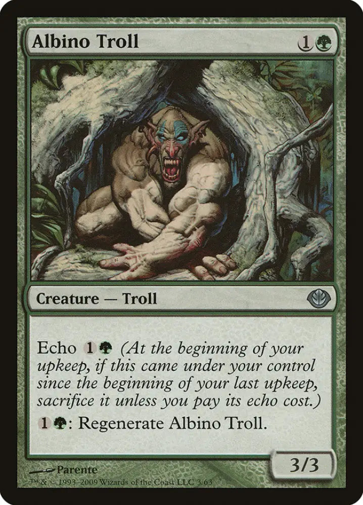 Albino Troll [Duel Decks: Garruk vs. Liliana] - MTG Single