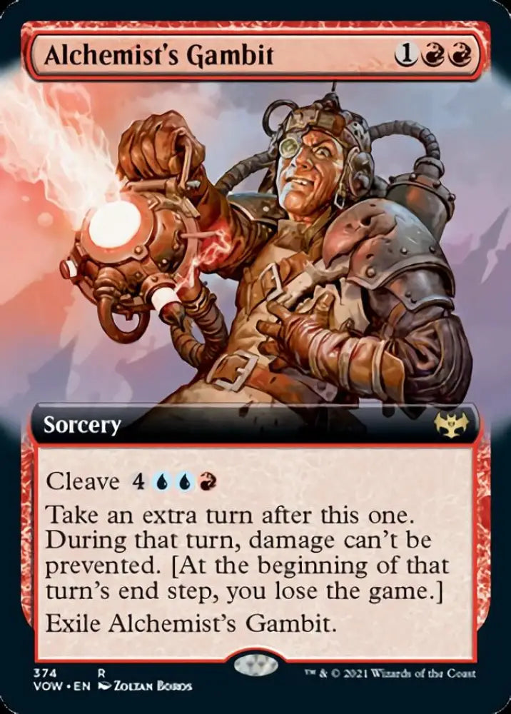 Alchemist’s Gambit (Extended Art) [Innistrad: Crimson Vow] - MTG Single