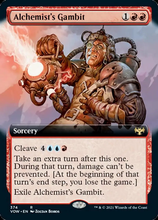 Alchemist’s Gambit (Extended Art) [Innistrad: Crimson Vow] - MTG Single