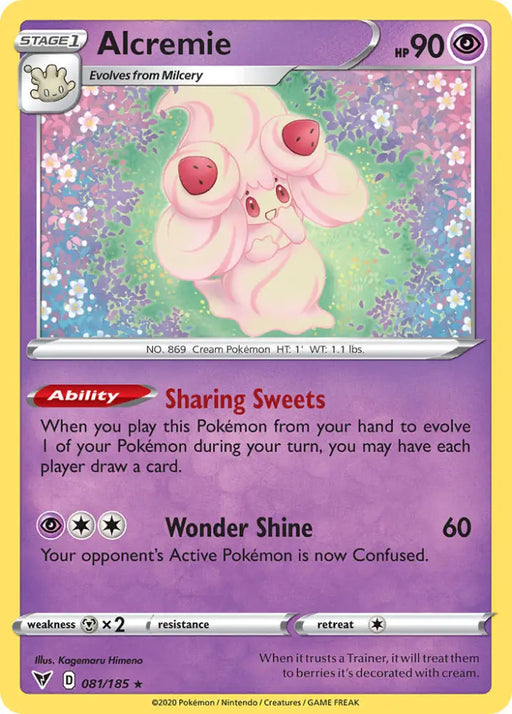 Alcremie (081/185) [Sword & Shield: Vivid Voltage] - Pokemon Single