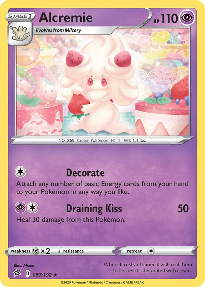 Alcremie (087/192) [Sword & Shield: Rebel Clash] - Pokemon Single