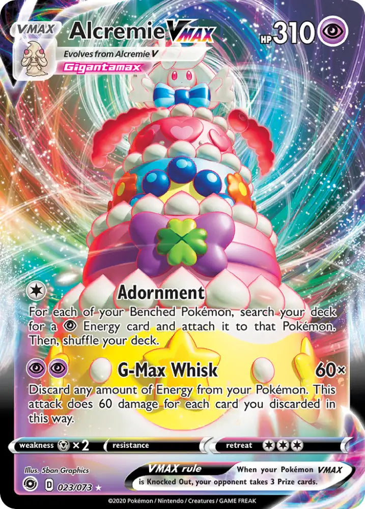 Alcremie VMAX (023/073) [Sword & Shield: Champion’s Path] - Pokemon Single